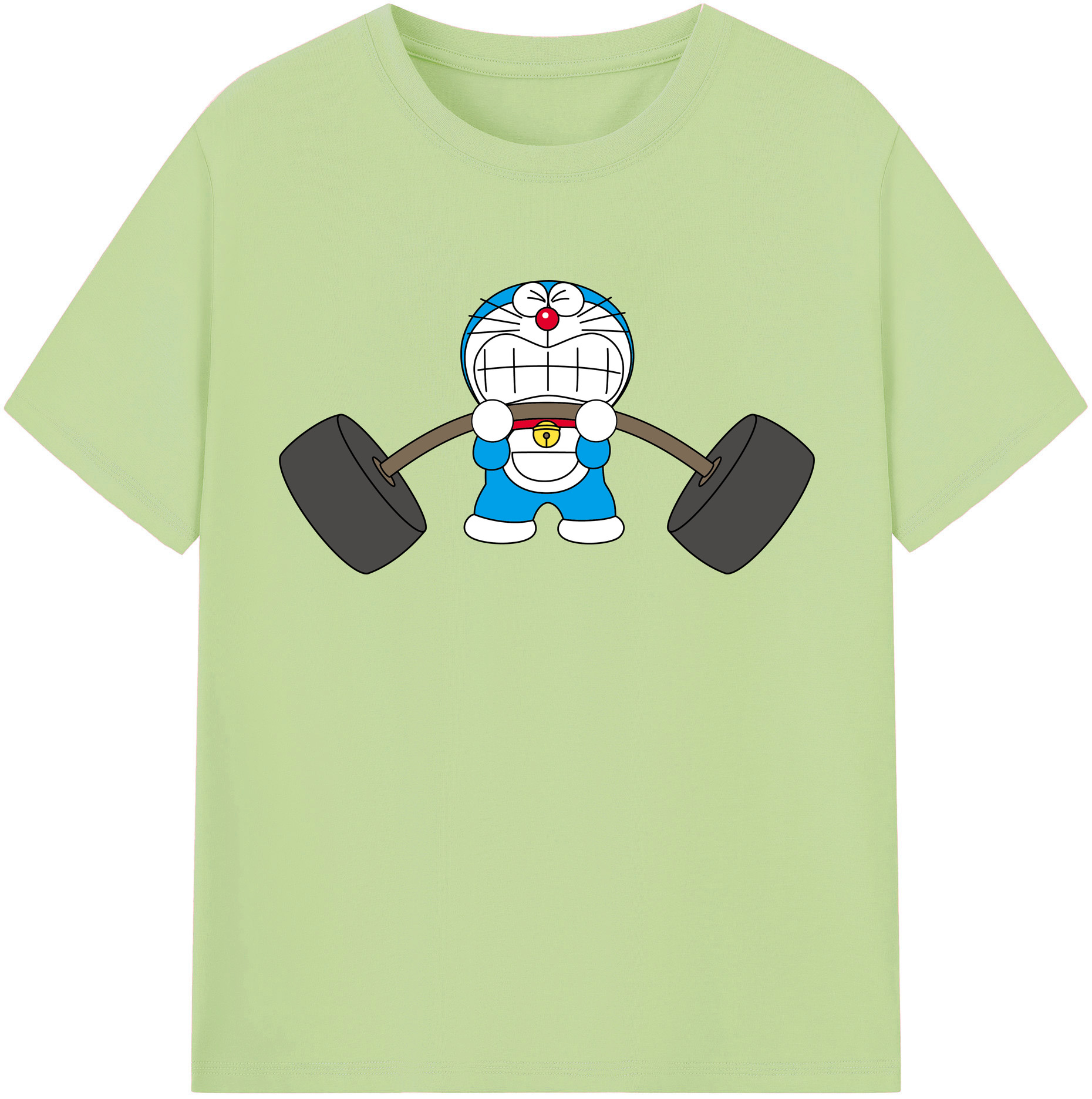 （画像用） ドラえもん Doraemon 綿100％半袖Tシャツ（フロントプリント）